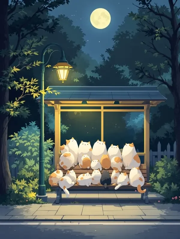 猫咪公交站封面